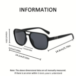 "Retro trend" classic box sunglasses-modified face, with no pressure, out of the street focus! - Image 2