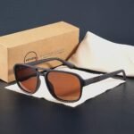 "Retro trend" classic box sunglasses-modified face, with no pressure, out of the street focus! - Image 5
