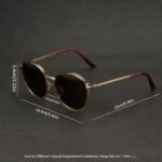 Minority design sense sunglasses-do not bump into individual styles, showing a unique fashion attitude! - Image 2