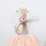 pet products Small Dog Dress Female Tiny Puppy Clothes Girl Tutu for Dogs Dresses Harness Birthday Apparelï¼ˆChest circumference42cm, back length30cm, neck circumference29cmï¼‰ - Image 5