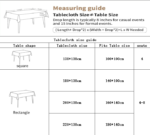 Waterproof Oilproof Washable Heat-Resistant PVC Tablecloth - 5 Patterns & Sizes for Home, Restaurant & Picnic Diningï¼ˆD,220*138ï¼‰ - Image 6