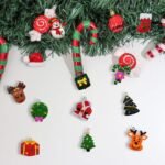 30pcs Mini Christmas Ornaments for Mini Tree Decorations Small Christmas Ornaments Resin Miniatures for Craft Christmas Decor - Image 6