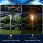 Solar Motion Sensor Wall Lights (4-Pack): 3-Mode Dusk-to-Dawn Waterproof for Patio, Garage & Garden Lighting - Image 4