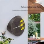 Solar Outdoor Wall Lights (4-Pack): IP44 Waterproof LED Sconces for Garden, Patio & Pathway Lightingï¼ˆWarm lightï¼‰ - Image 2