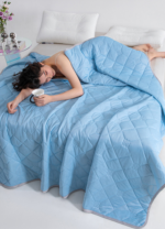 Christmas gifts for loved ones Aussie Summer Cooling Quilt - 4 Sizes, Breathable, Lightweight & Skin-Friendly for Refreshing Sleep All Season(apple green,150cm*200cm) - Image 4
