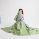 Christmas gifts for loved ones Aussie Summer Cooling Quilt - 4 Sizes, Breathable, Lightweight & Skin-Friendly for Refreshing Sleep All Season(apple green,180cm*200cm)