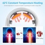 Wireless Neck Massager with Heat & 10 Modes: Electric Pulse Pain Relief for Australian Office Workers & Active Adults - Image 6