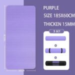 Thickened Anti-Slip Yoga Mat Exercise Pilates Foam Mat - Image 6