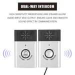 2-Way Voice Intercom Wireless Doorbell System - Image 5