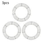 Metal Wreath Round Iron Ring For Christmas - Image 5