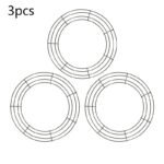 Metal Wreath Round Iron Ring For Christmas - Image 9