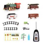 RC Track Train Set with Steam Effect - Image 5