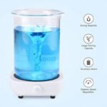 Mini Magnetic Stirrer 4000RPM Portable Mixer White - Image 3