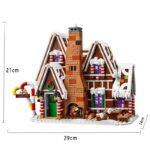 Santa Claus Gingerbread House Building Blocks - Image 2