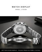 Mens Quartz Chronograph Business Watch - Image 3