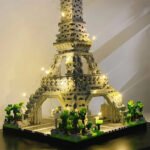 LED Eiffel Tower Micro Mini Building Blocks Set - Image 3