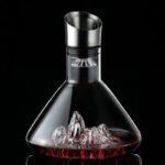 1500ML Iceberg Crystal Decanter Handmade Lead-Free Glass Wine - Image 6