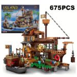 Pirate Island Fortress Building Blocks Set - Image 5