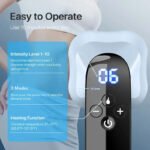Rechargeable Handheld Massager With 4-Point Head(Blue) - Image 4