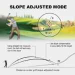 1000 Yards Golf Rangefinder With Slope & Pin Lock - Image 3