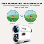 1000 Yards Golf Rangefinder With Slope & Pin Lock - Image 4