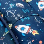 Rocket Pattern Nap Mat for Kids Travel & Daycare - Image 3