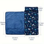 Rocket Pattern Nap Mat for Kids Travel & Daycare - Image 5