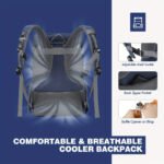 Insulated Sports Backpack 35-Can Blue - Image 6