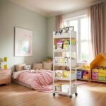 Mobile Bookshelf Office Cart (5-Tier) - Image 6