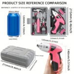 Cordless Electric Screwdriver Tool Set - Image 5