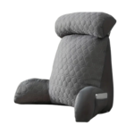 Cool Latex Reading Pillow with Armrests & Pockets - Image 4