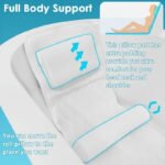 Ergonomic Full Body Bathtub Pillow - Image 4