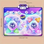 Kids Dance Mat Double Player Interactive Music Game - Image 5