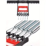 1Pc Multifunctional Spring Pedal Puller Fitness Tensioner(Black) - Image 2
