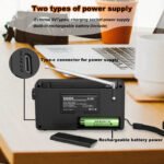 Stereo Digital Portable Radio Black - Image 4