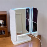 Trifold LED Makeup Mirror Beauty Lights - Image 6