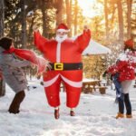 Santa Costume Self-Expanding Christmas Suit - Image 2