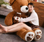 Huge 100cm Brown Giant Teddy Bear Toys - Image 6