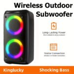 Large Wireless Speaker with Deep Bass - Image 4