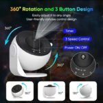 Galaxy Star Projector with 13 Discs USB - Image 4
