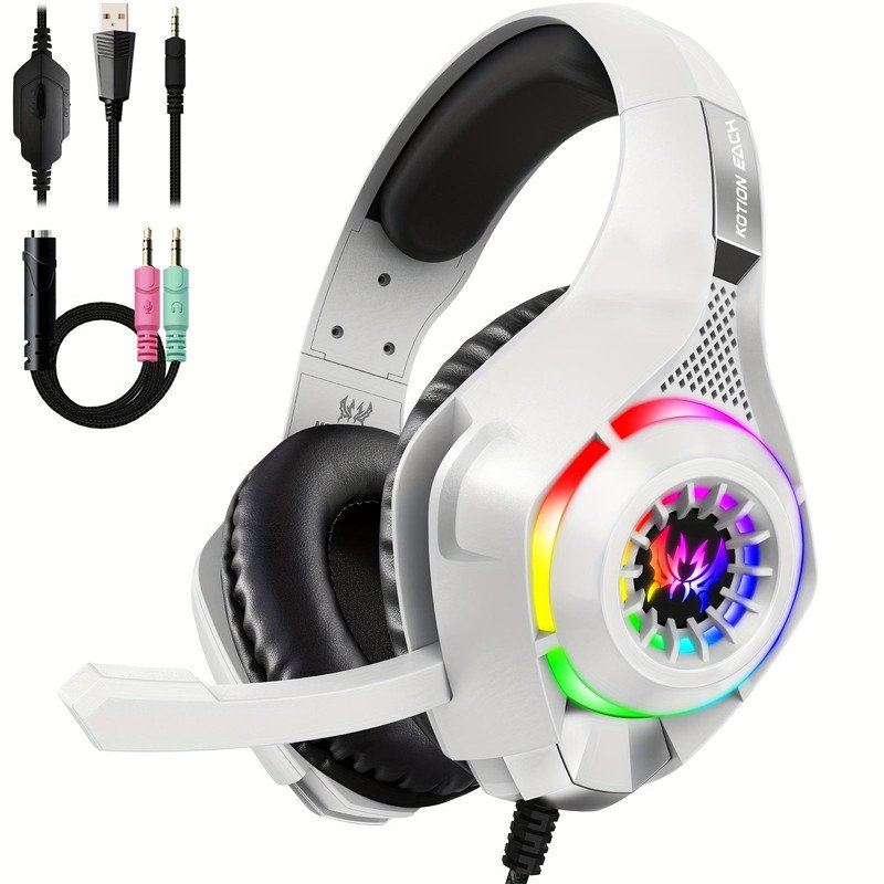 V1142-TM601101853022187-202601191131-00 Gaming Headset with Mic & LED Lights - Image 1