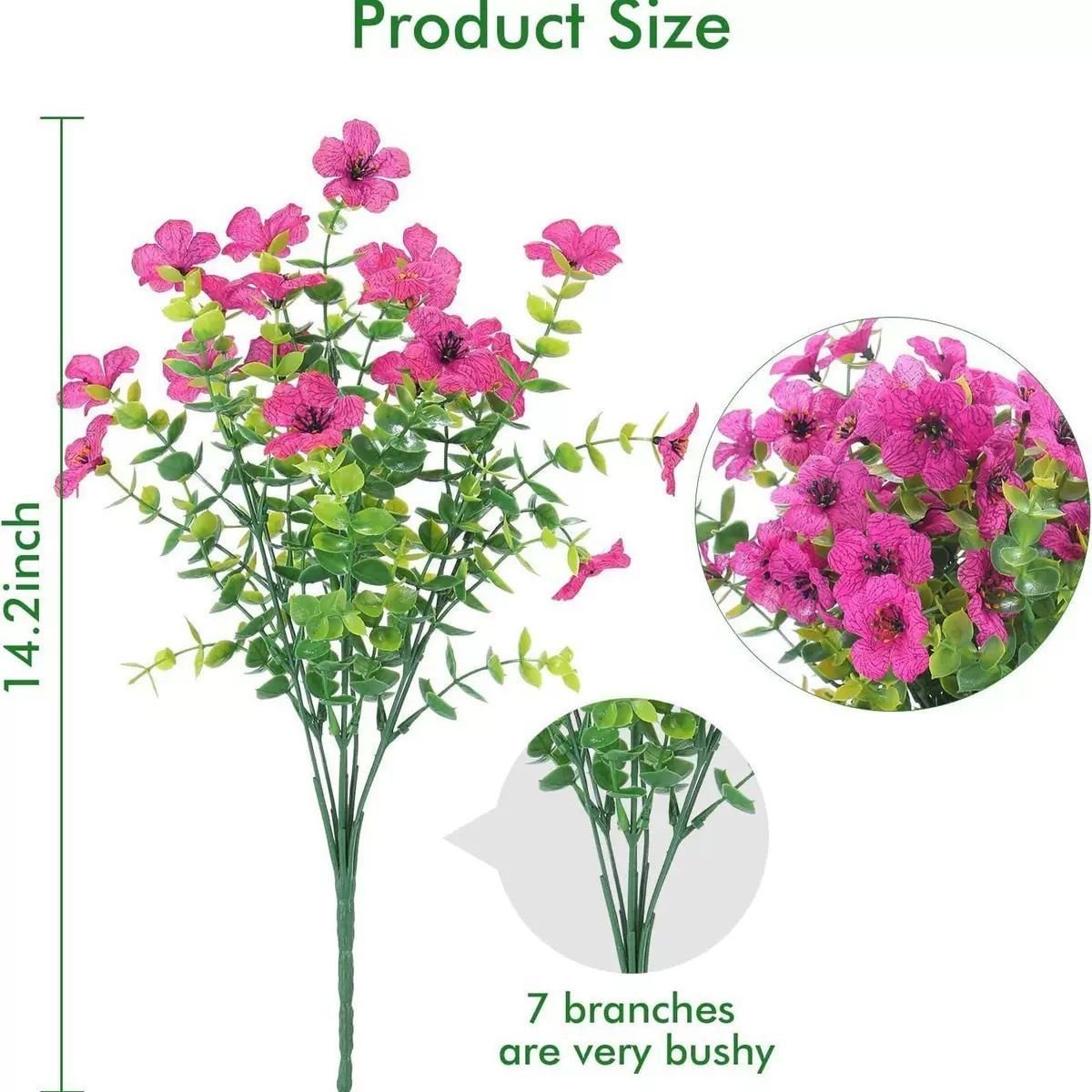 V1221-7-HEADS-35-MESH-EUCALYPTUS-VIOLET-ROSE-RED-21-BUNCHES-00 7 Heads 35 Mesh Eucalyptus Violet Rose Red 21 Bunches - Image 1