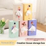 Dreamy Iris Blue Princess Tissue Box Holder - Image 2