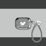 Electroplated 3D Heart + Bracelet Apple AirPods 1/2