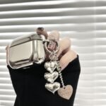 Electroplated 3D Heart + Bracelet Apple AirPods 1/2 - Image 10
