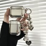 Electroplated 3D Heart + Bracelet Apple AirPods 1/2 - Image 14