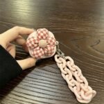 Large Pink Bow [Pink Shell] + Bow Keychain AirPods Pro 2 - Image 10