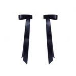Magnetic Bow Hair Claw Clip White - Image 4