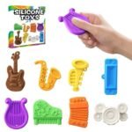 Musical Sensory Stone Toys - 8-piece Set