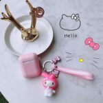 Pink set + geometric rabbit Apple AirPods 3 - Image 7